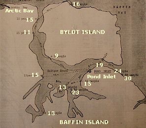 An Old Map From the Pond Inlet Area
